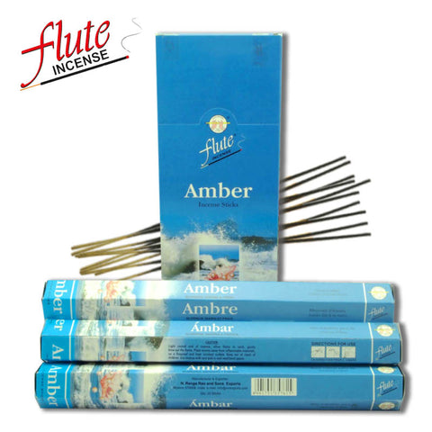 20 Sticks/Pack Amber Aroma Herbal Cored Incense