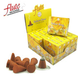 10 Cones/Pack Yellow Rose Aroma Herbal Incense