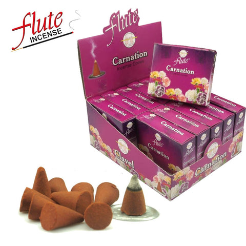 10 Cones/Pack Carnation Aroma Spice Incense